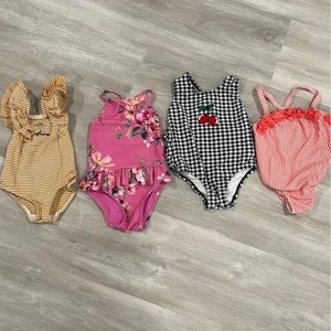4 x baby swimsuits